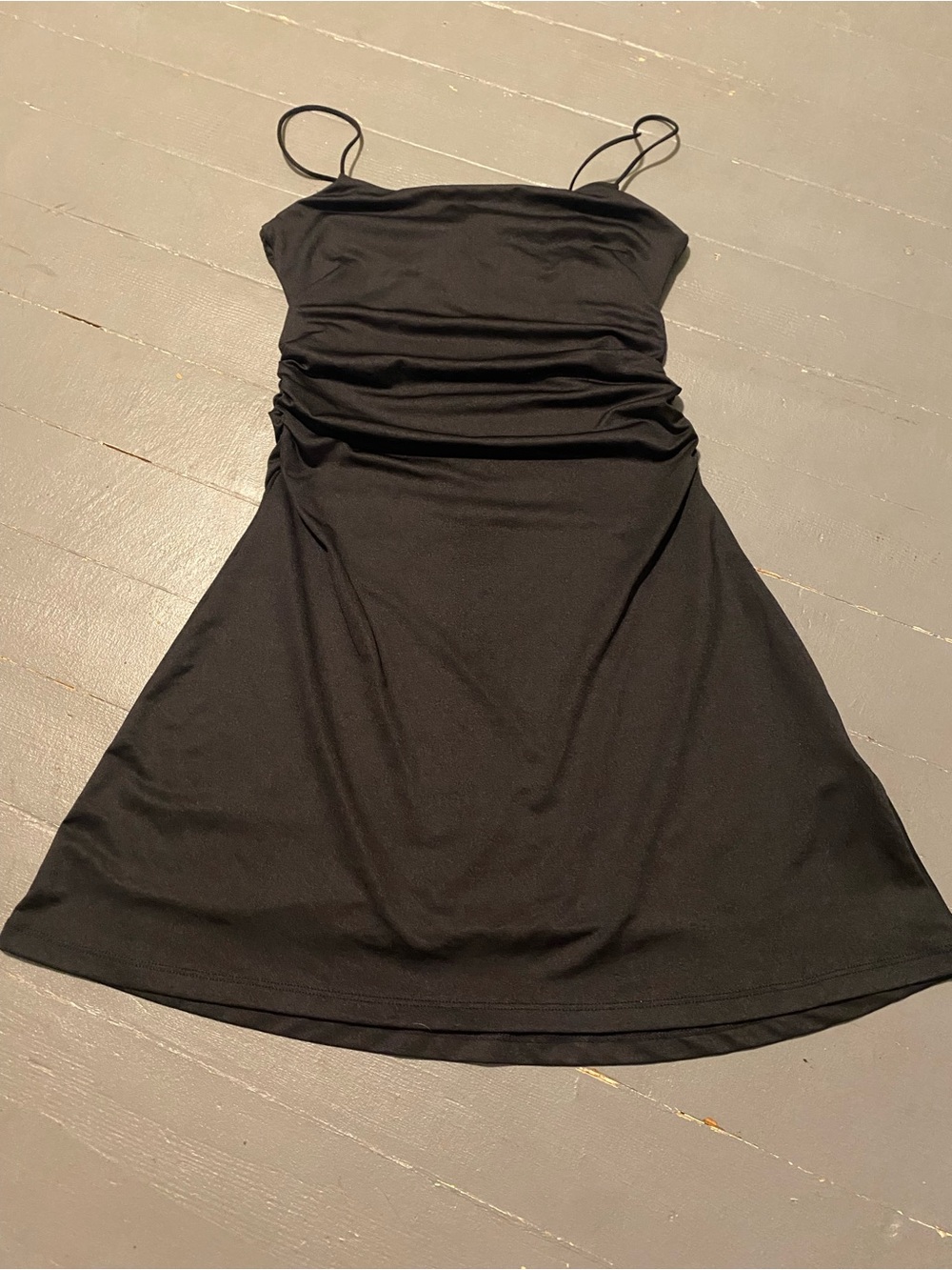 Black Sleeveless A-Line Dress